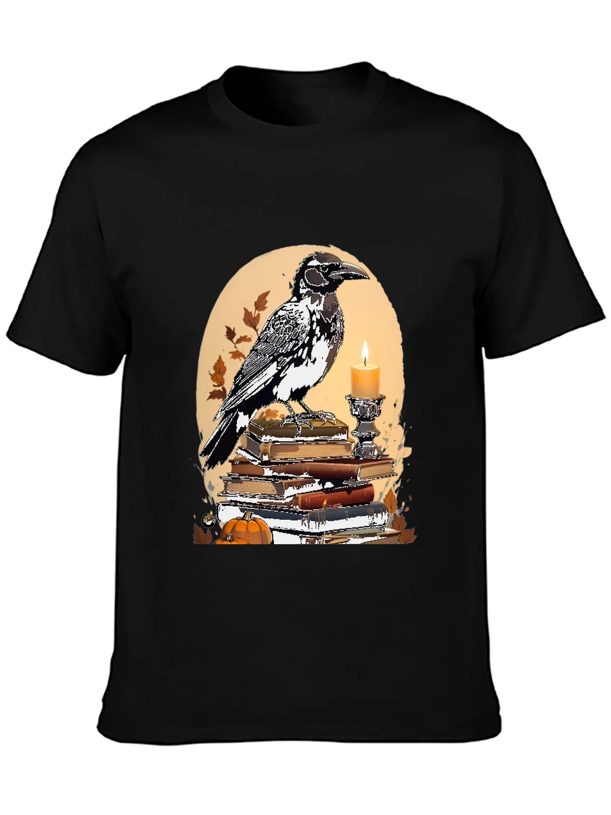 Raven and Books Graphic Tee product image 3