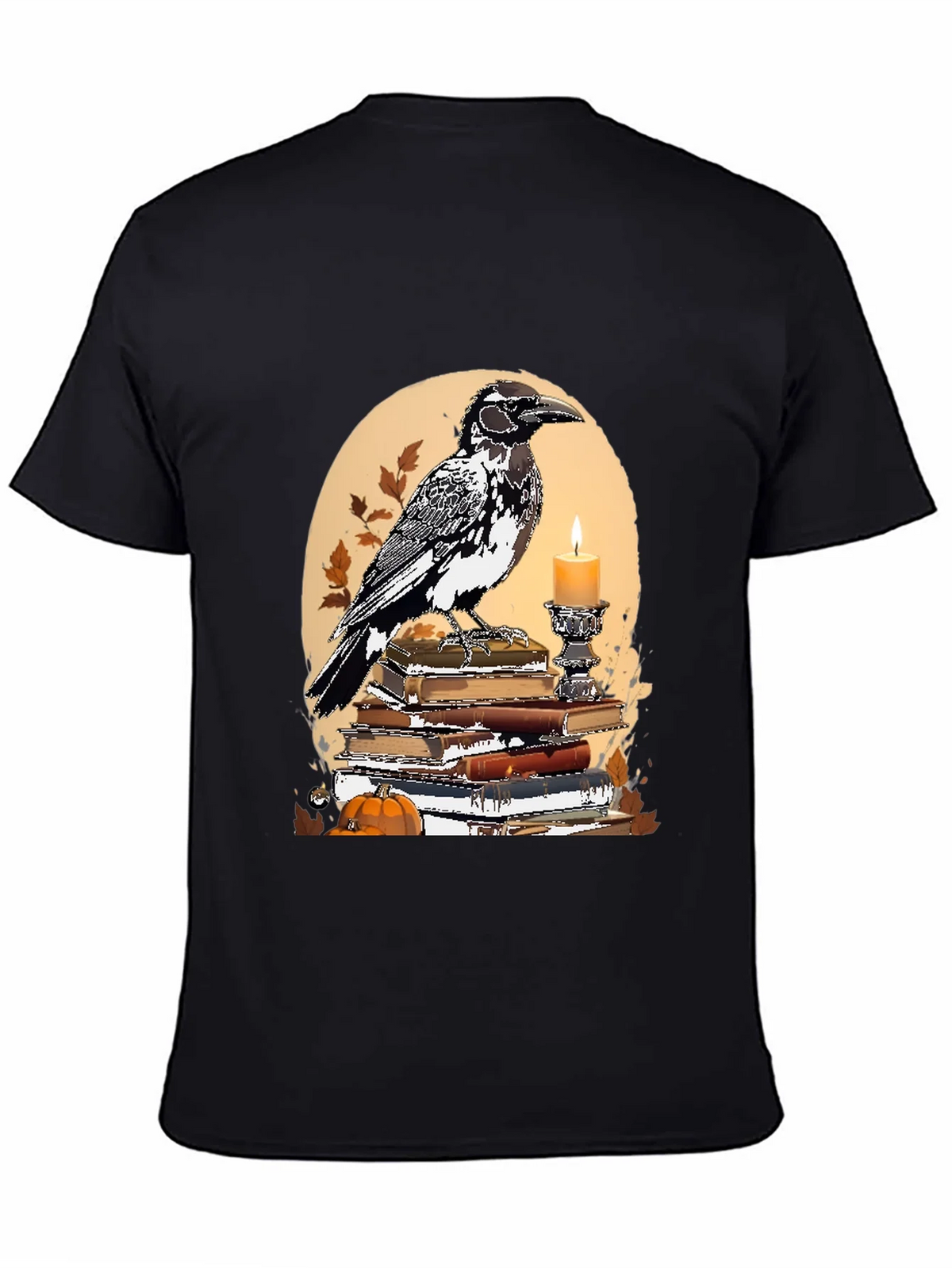 Raven and Books Graphic Tee product image 4