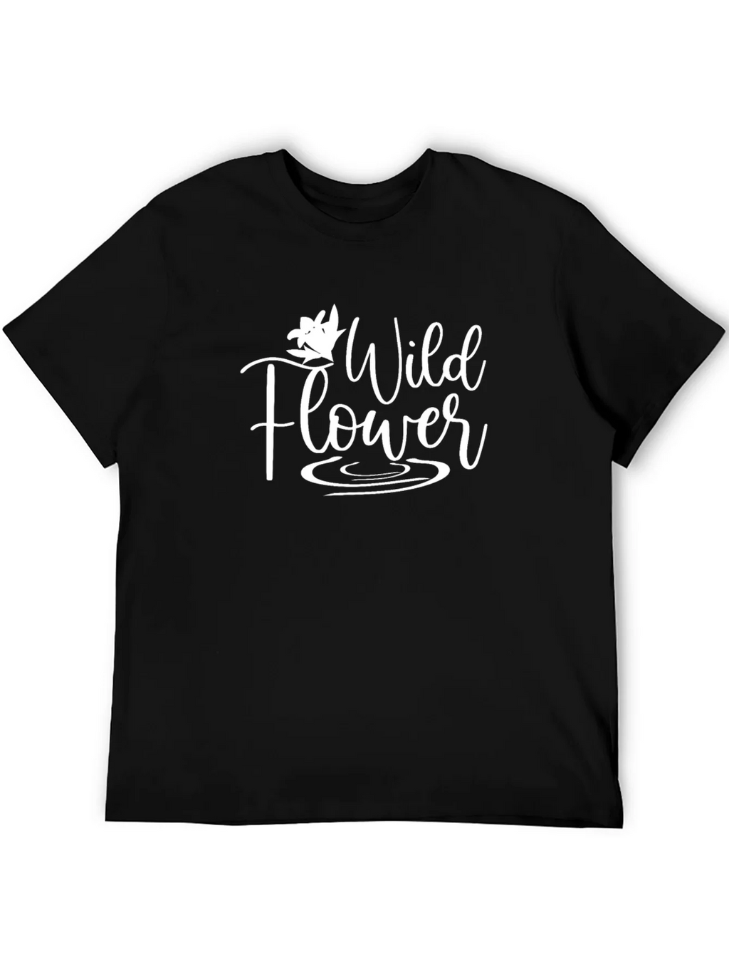 Wildflower Graphic Tee - Black T-Shirt product image 5