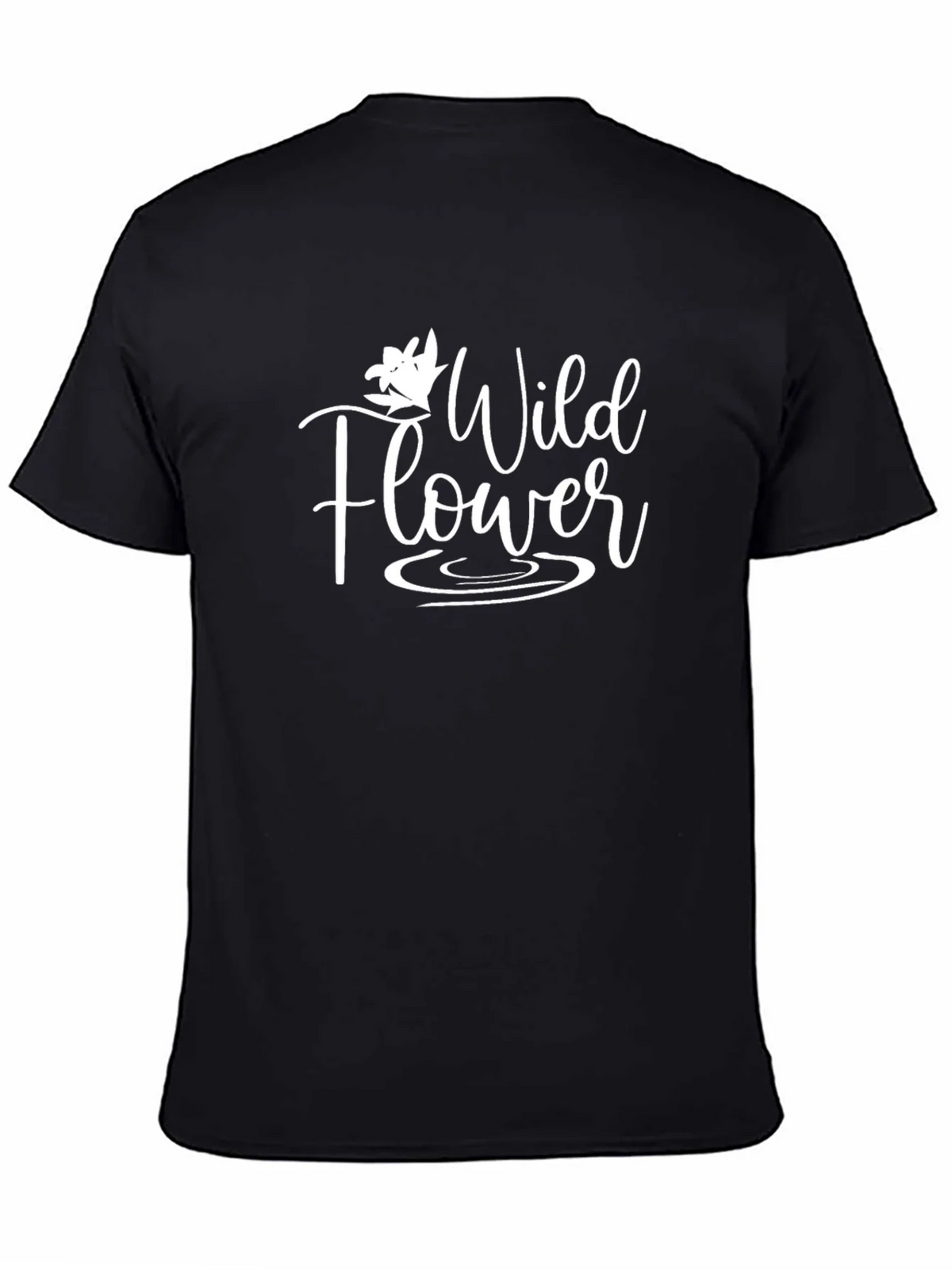Wildflower Graphic Tee - Black T-Shirt product image 4