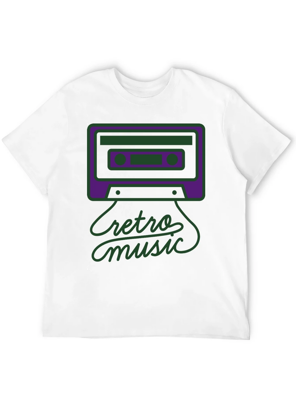 Retro Music Graphic Tee - Black product image 11