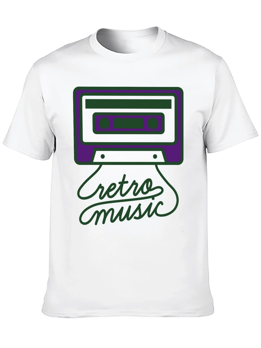 Retro Music Graphic Tee - Black product image 9