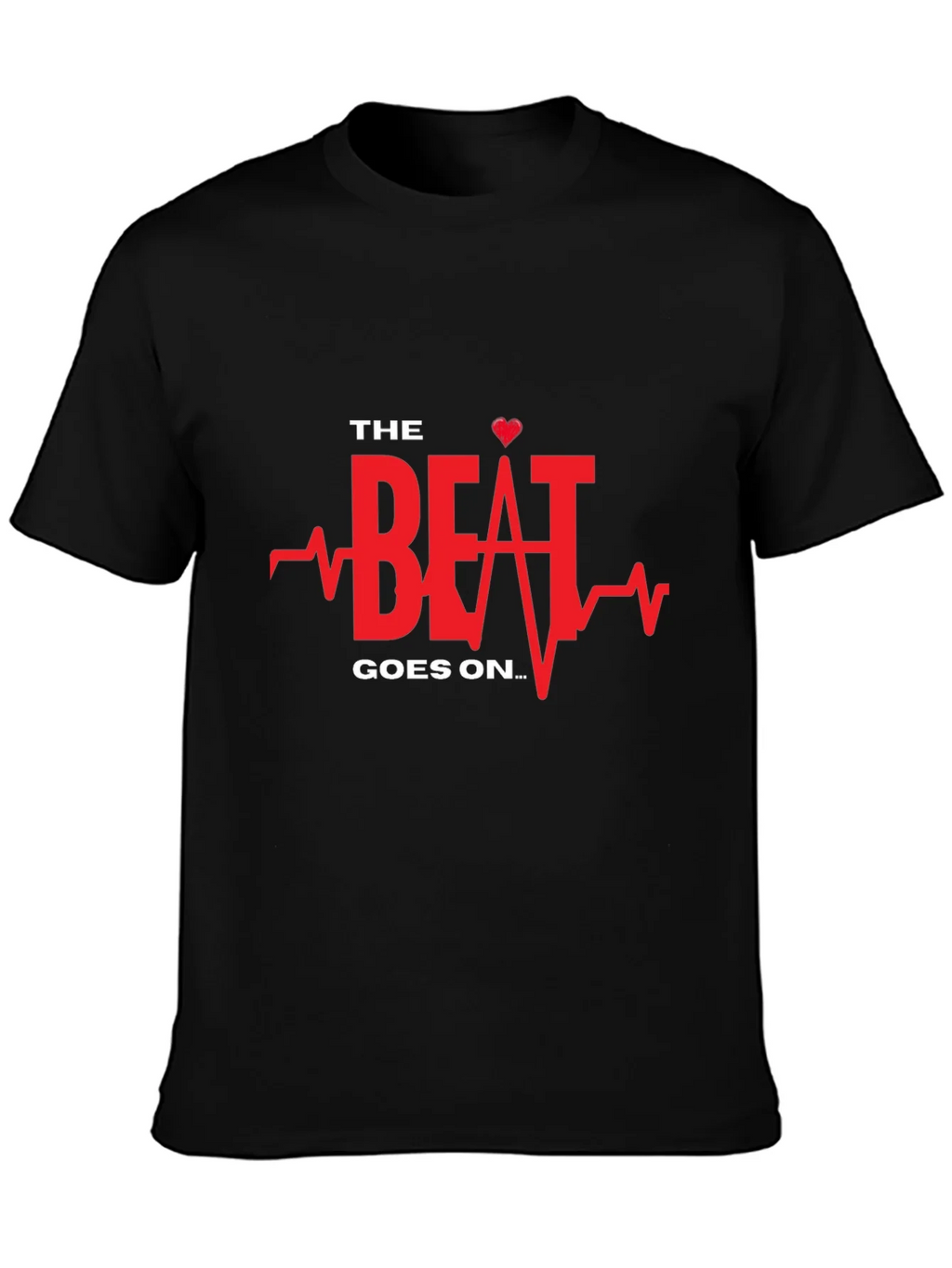 The Beat Goes On Black Graphic Tee product image 3