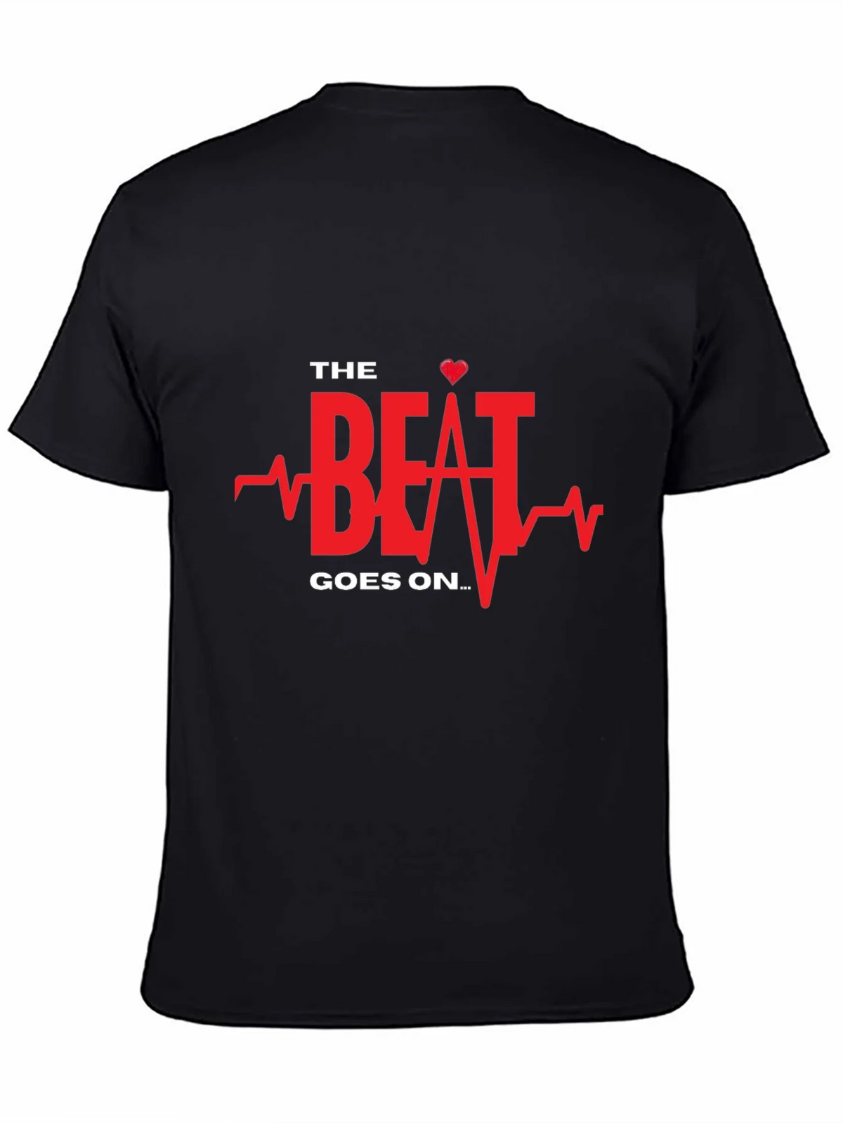 The Beat Goes On Black Graphic Tee product image 4