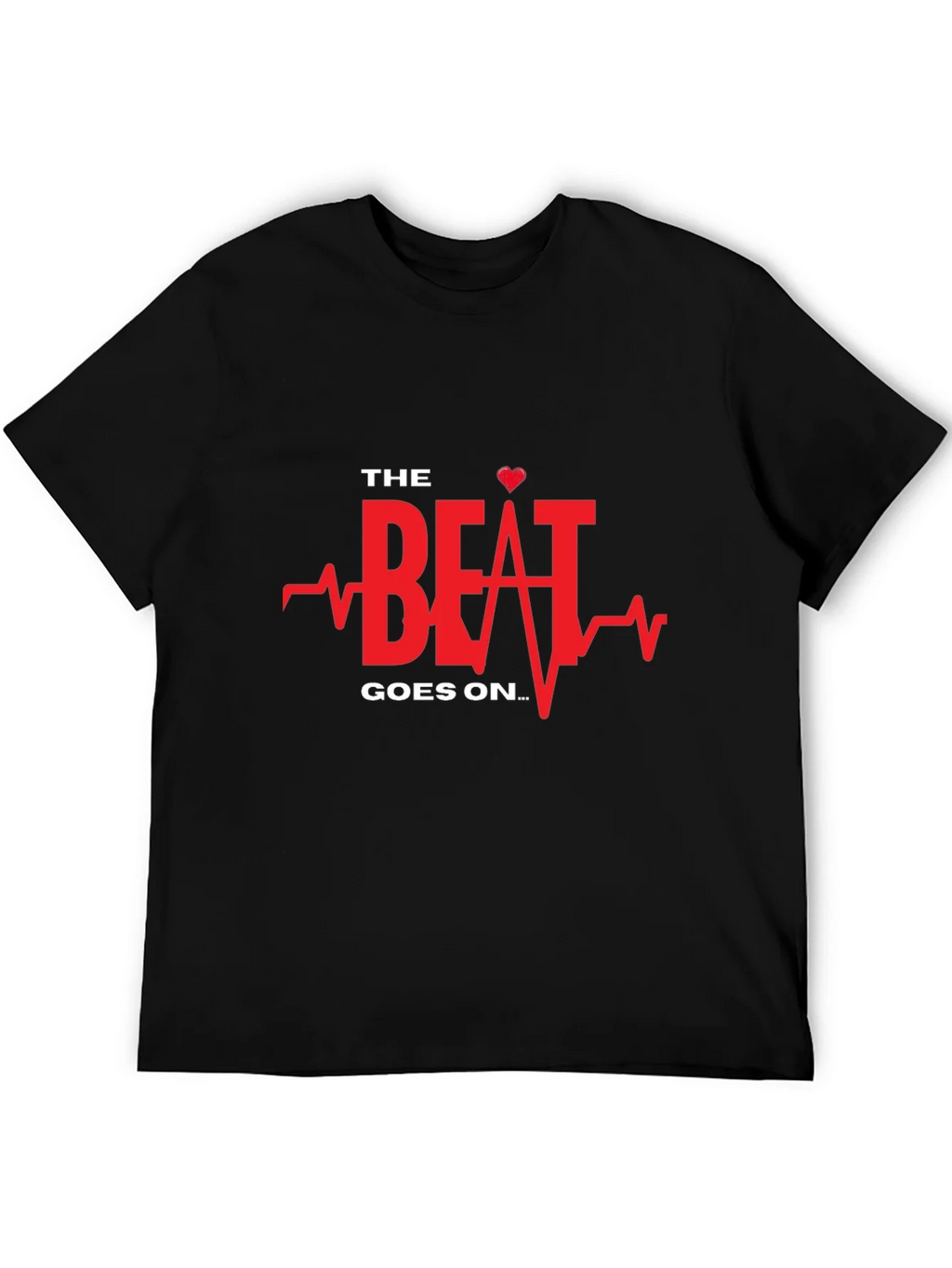 The Beat Goes On Black Graphic Tee product image 5