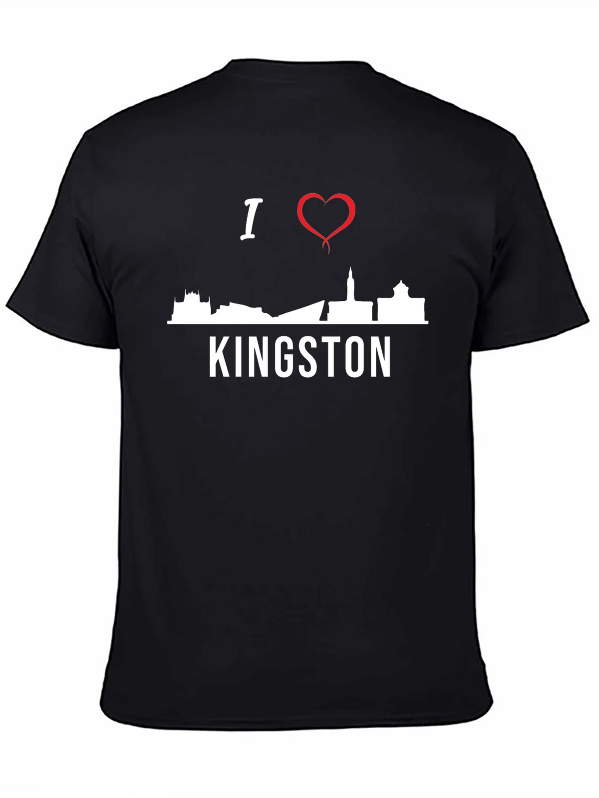 I Love Kingston T-Shirt - Skyline Design product image 4