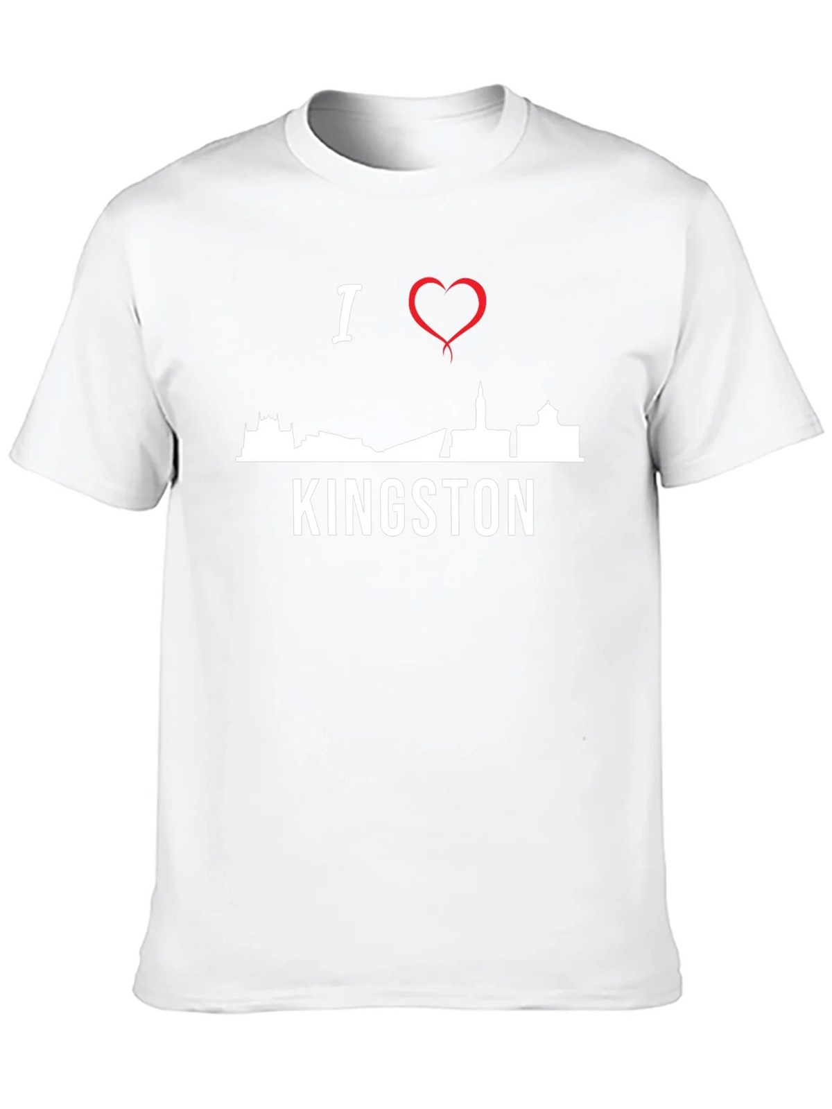 I Love Kingston T-Shirt - Skyline Design product image 9