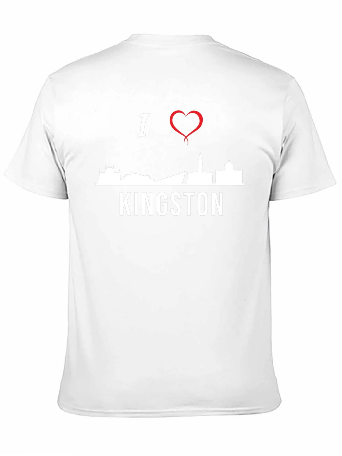 I Love Kingston T-Shirt - Skyline Design product image 10