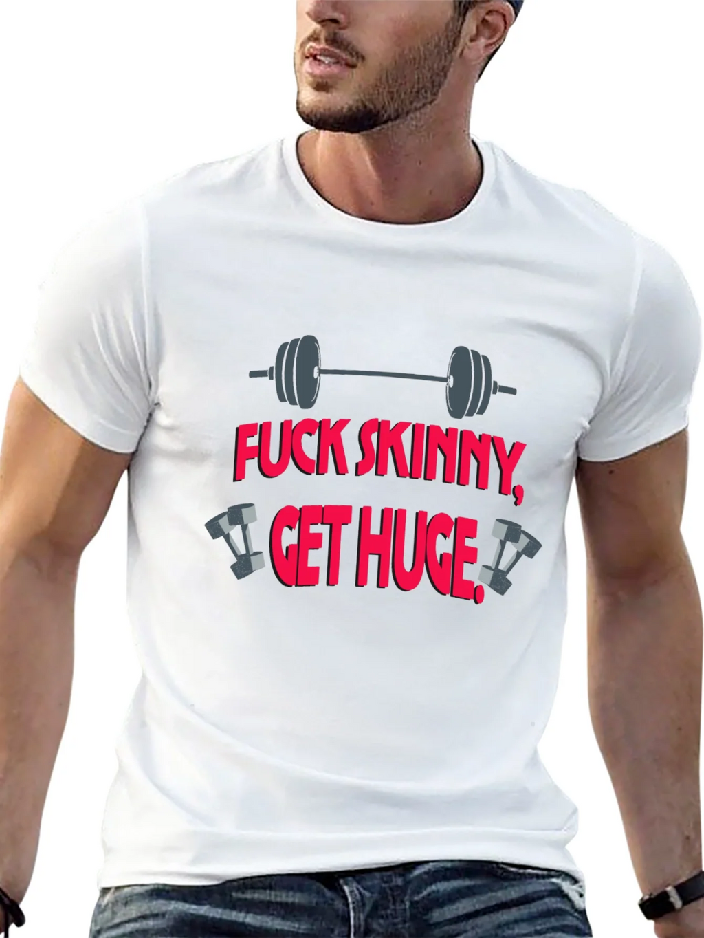 Fitness T-Shirt: Fuck Skinny Get Huge product image 12