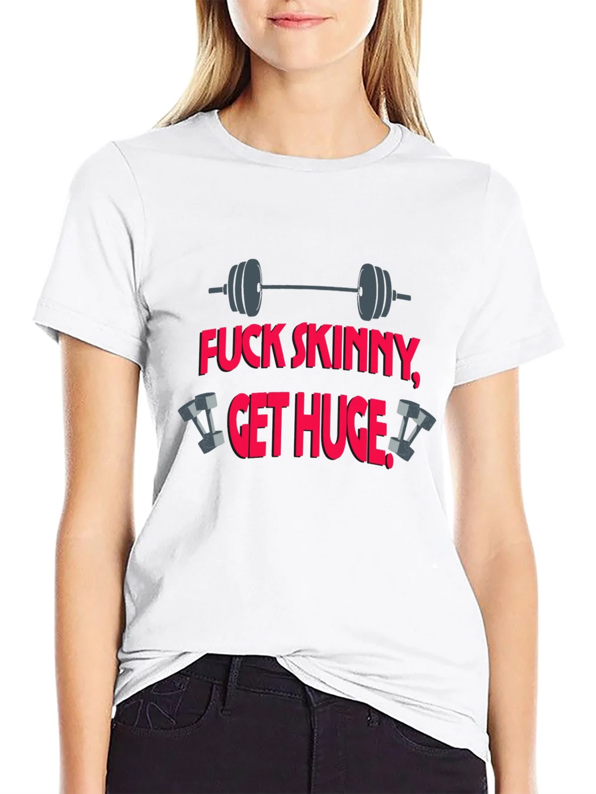 Fitness T-Shirt: Fuck Skinny Get Huge product image 8