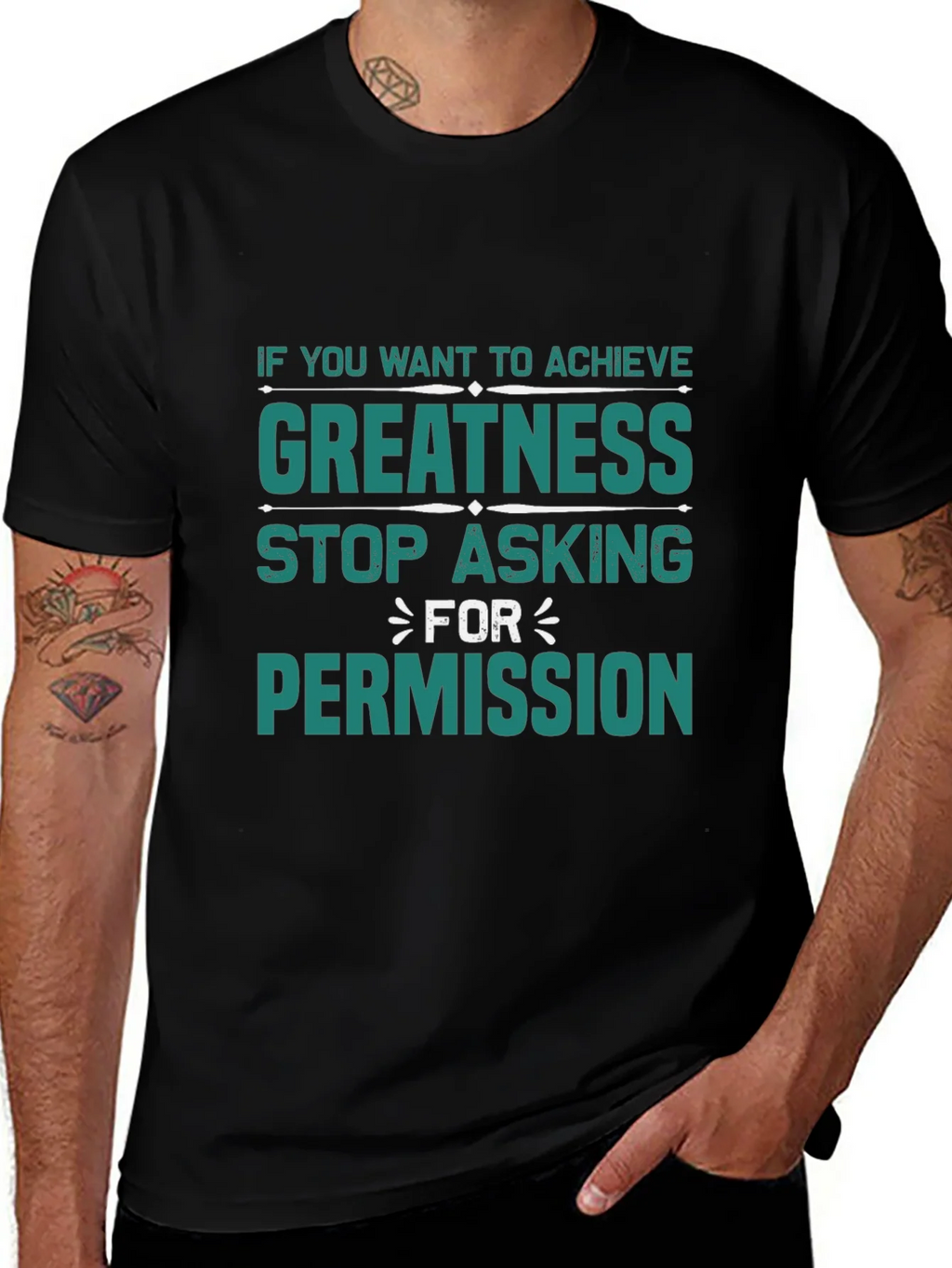 Greatness Graphic Tee - Motivational T-Shirt product image 1