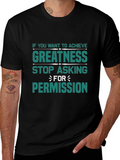 Greatness Graphic Tee - Motivational T-Shirt product image 1