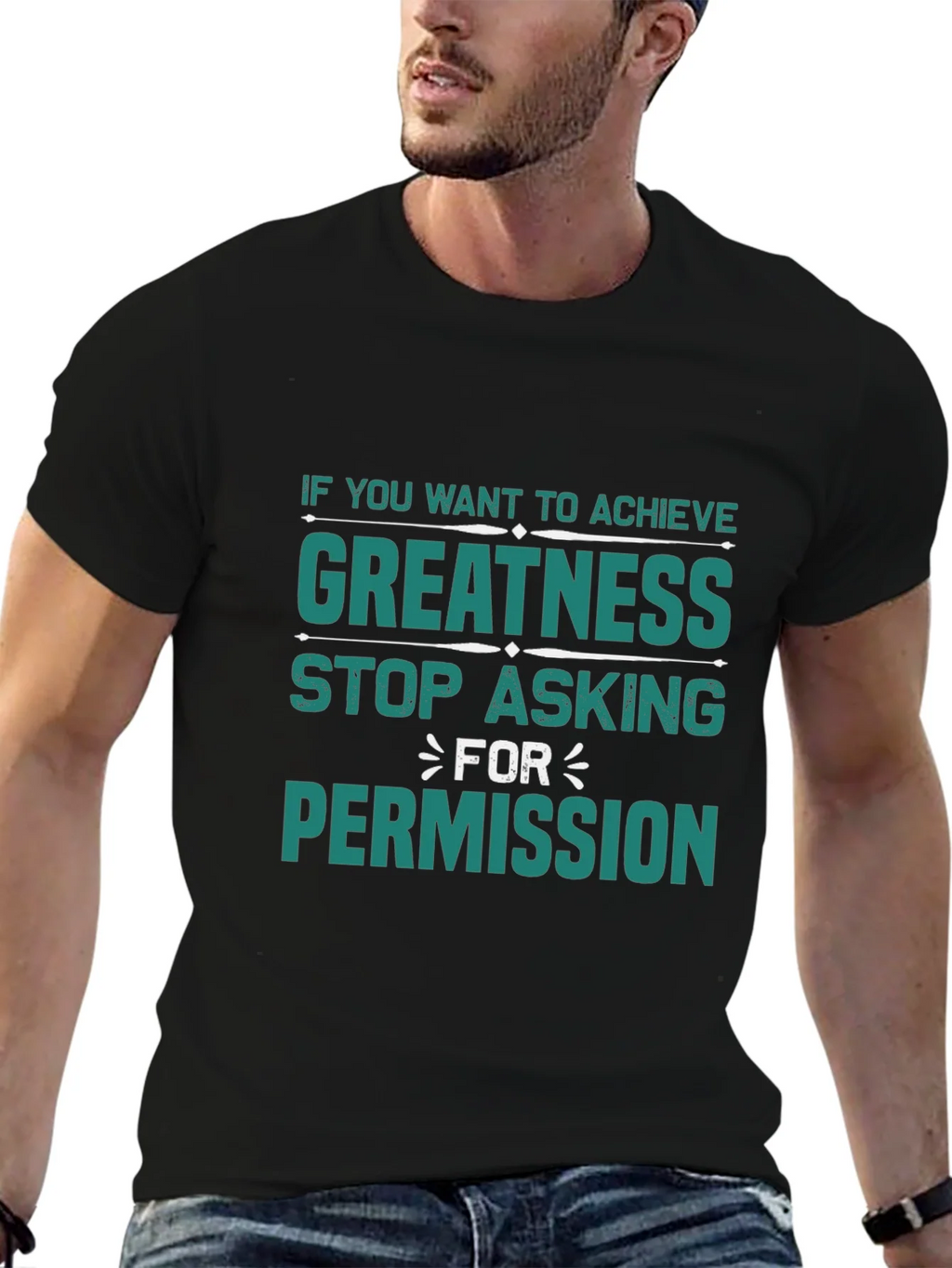 Greatness Graphic Tee - Motivational T-Shirt product image 6