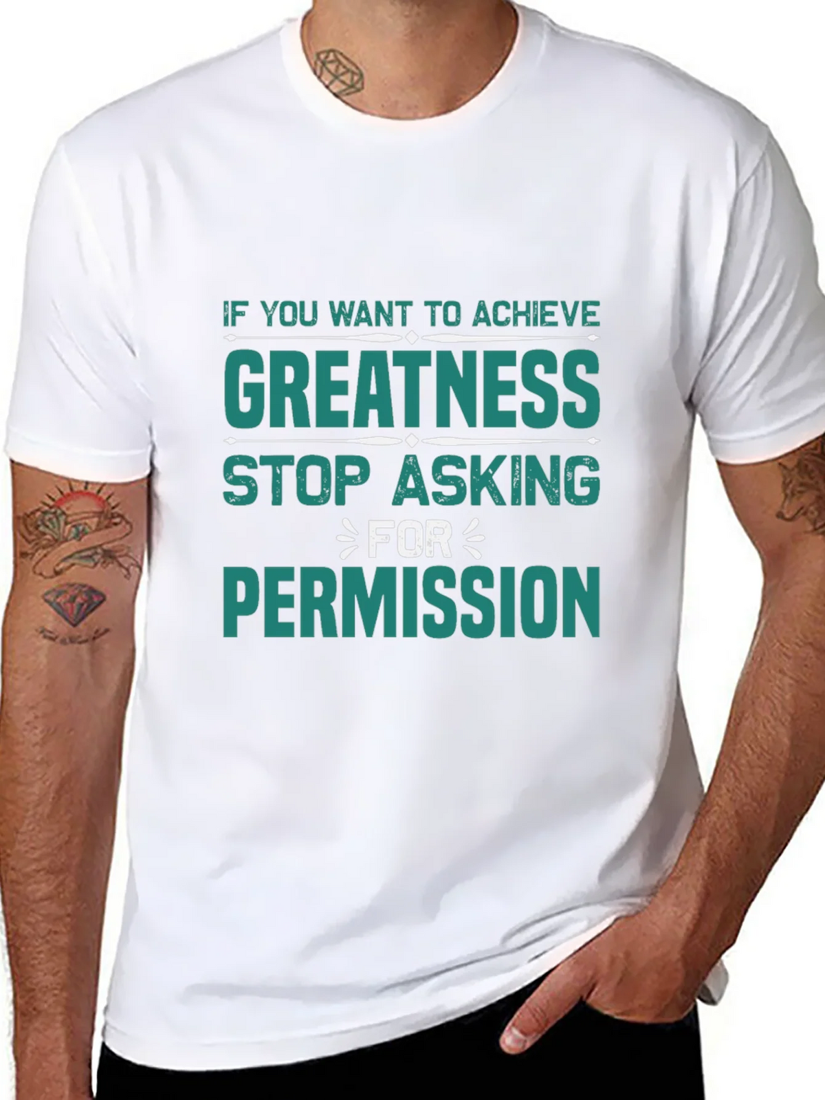 Greatness Graphic Tee - Motivational T-Shirt product image 7