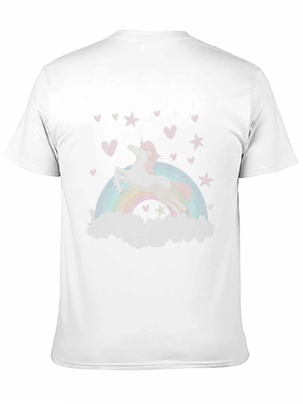 Unicorn Rainbow Graphic Tee - Black Cotton Blend product image 10