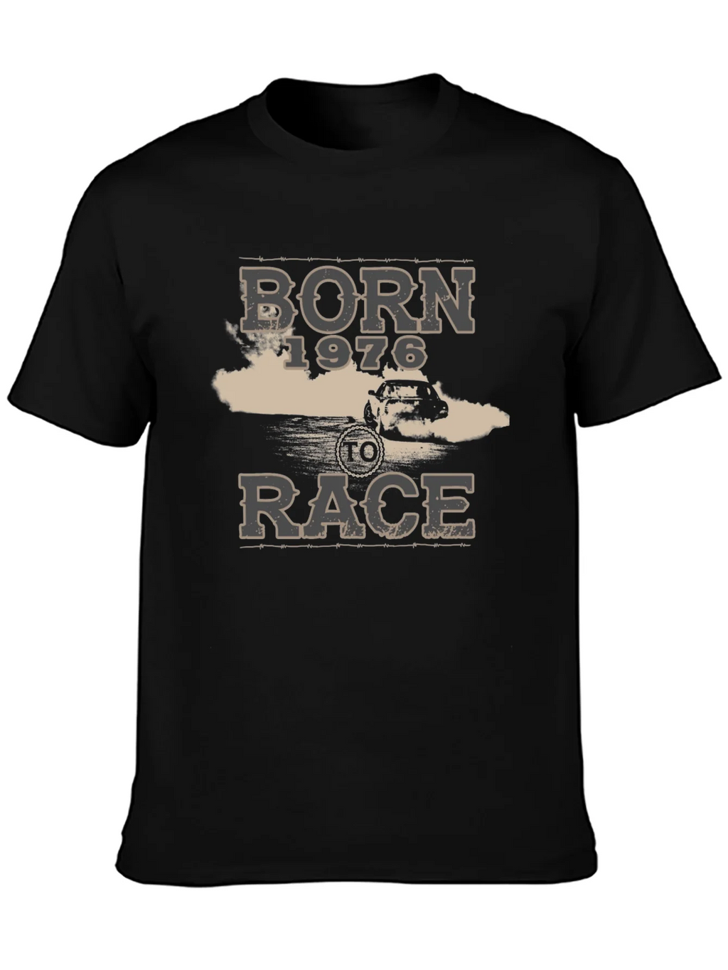 Born 1976 To Race Graphic T-Shirt product image 3