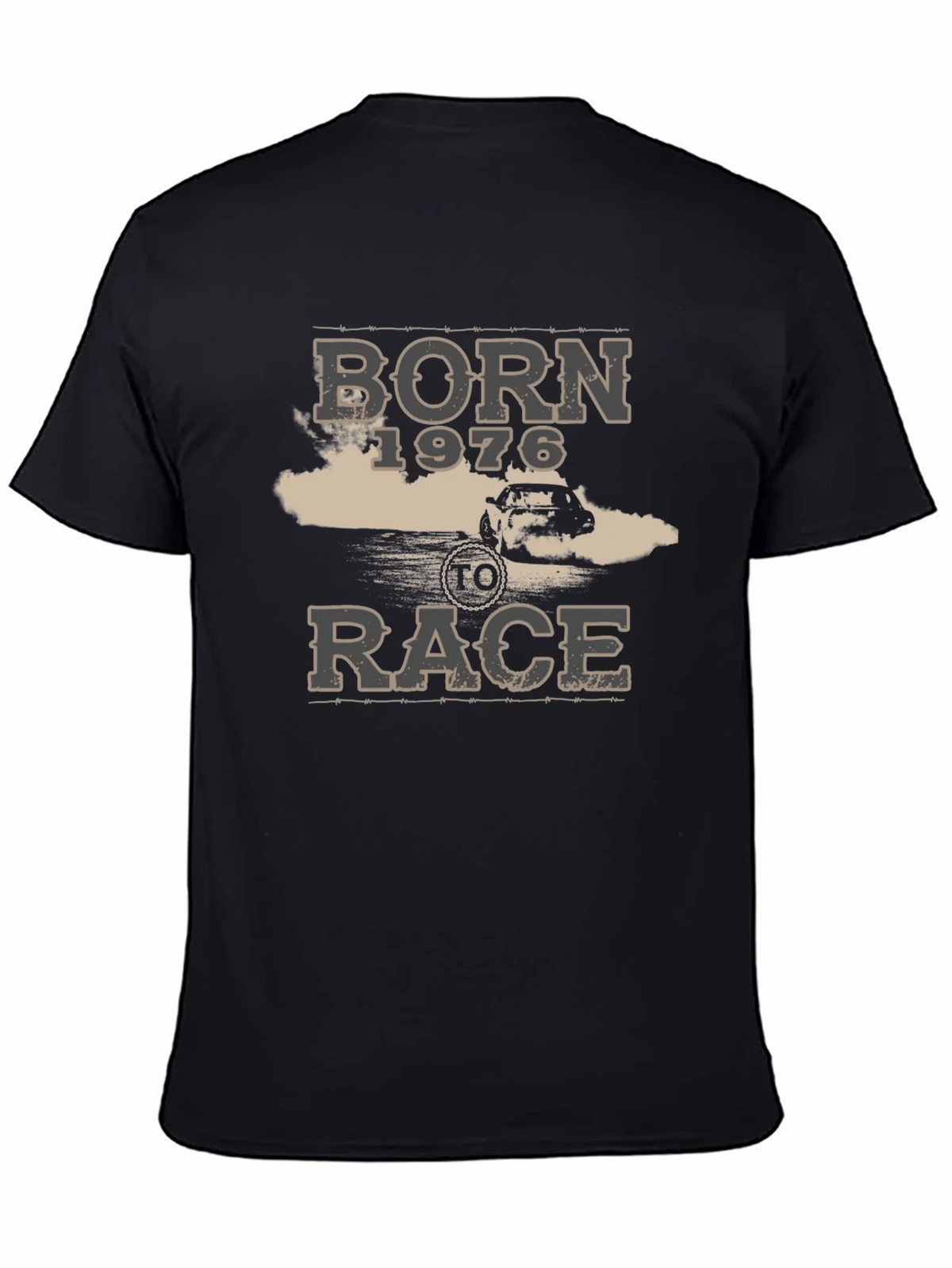 Born 1976 To Race Graphic T-Shirt product image 4