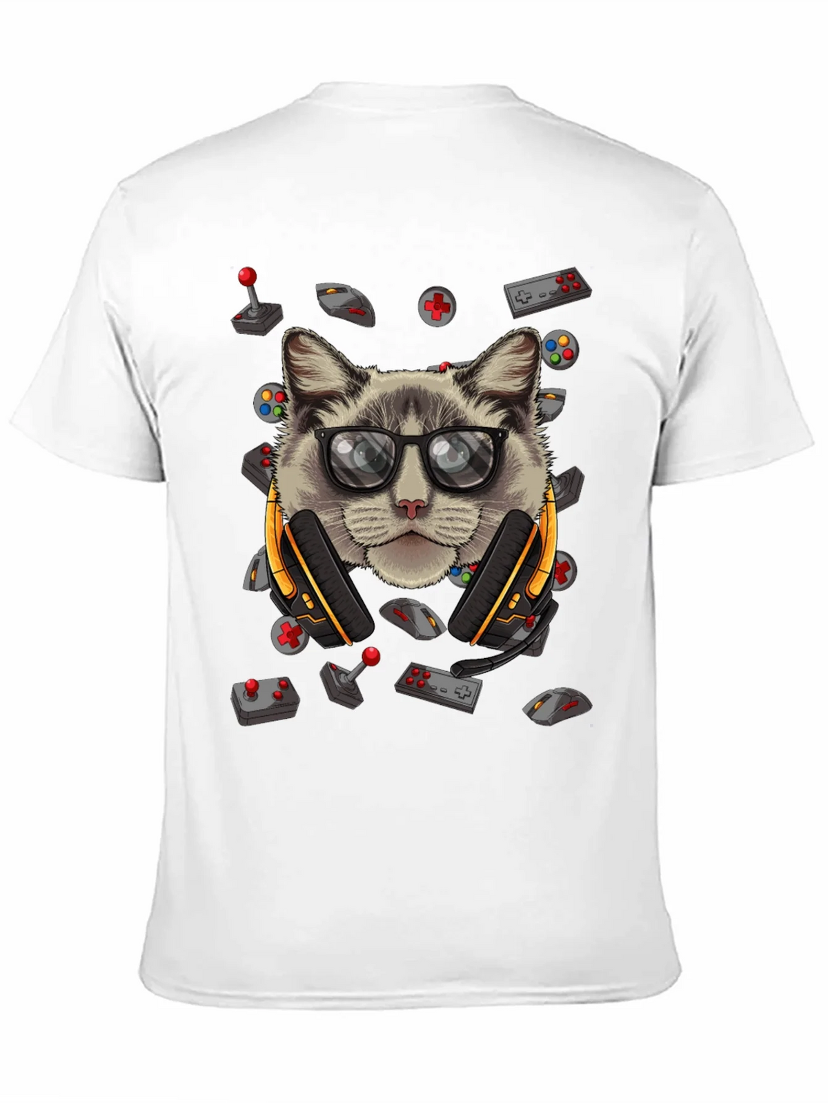 Gamer Cat T-Shirt - Cool Graphic Tee product image 10