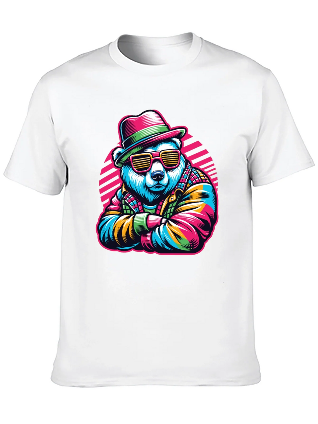 Cool Bear Graphic Tee - Retro Style product image 8