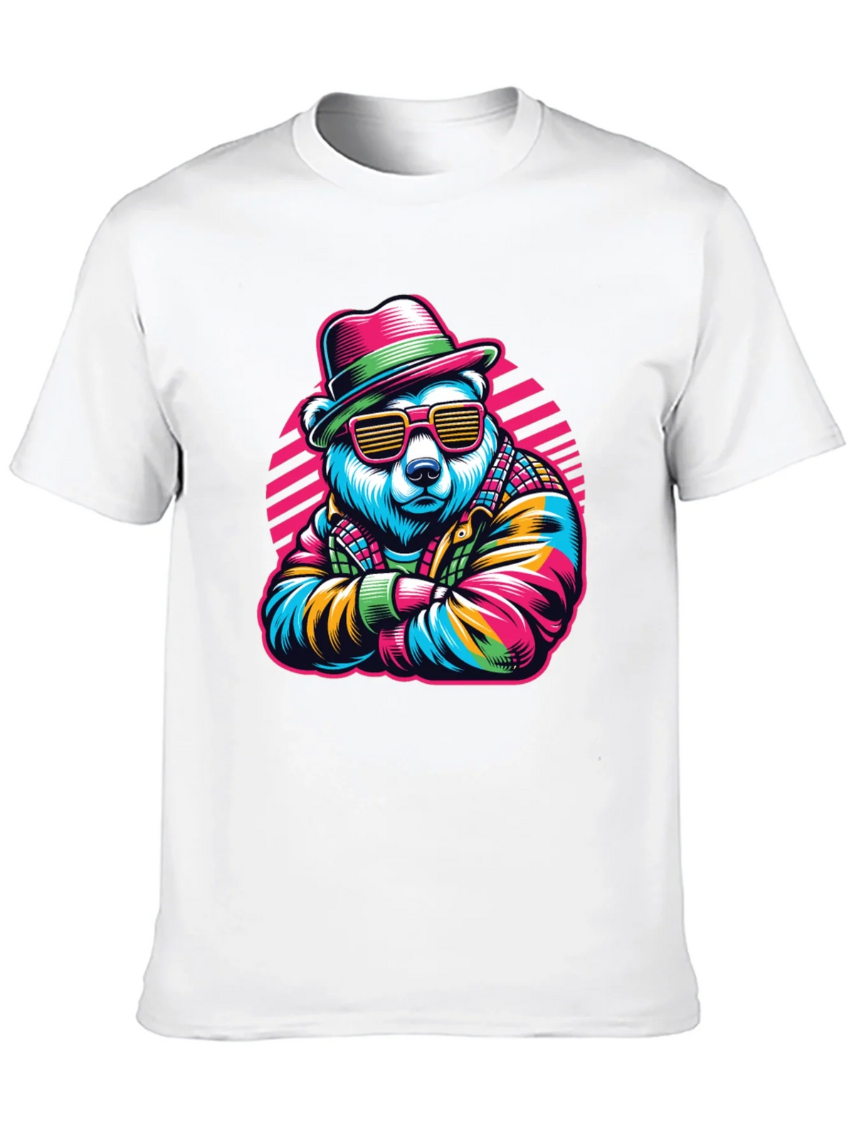Cool Bear Graphic Tee - Retro Style product image 8