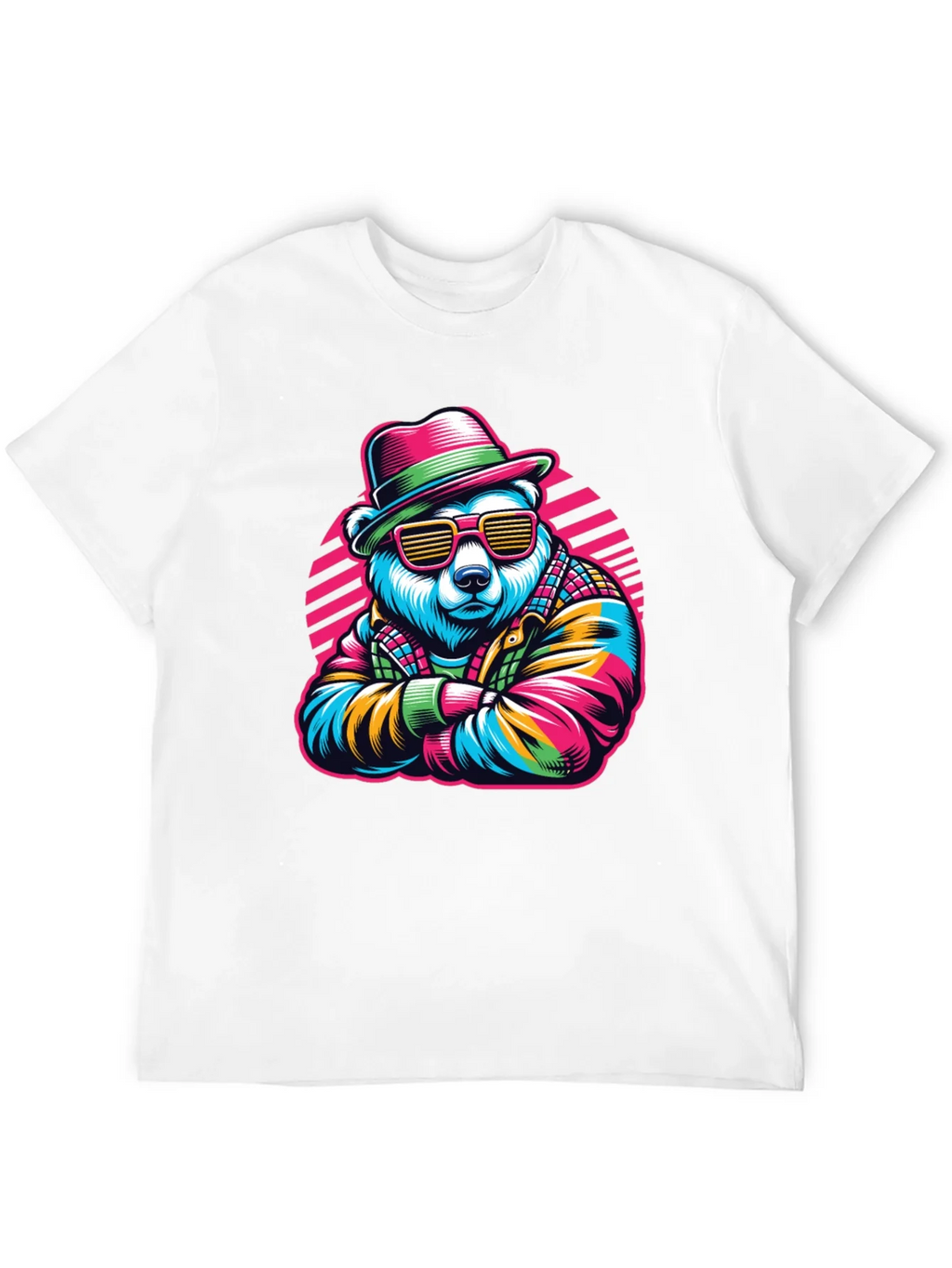 Cool Bear Graphic Tee - Retro Style product image 10