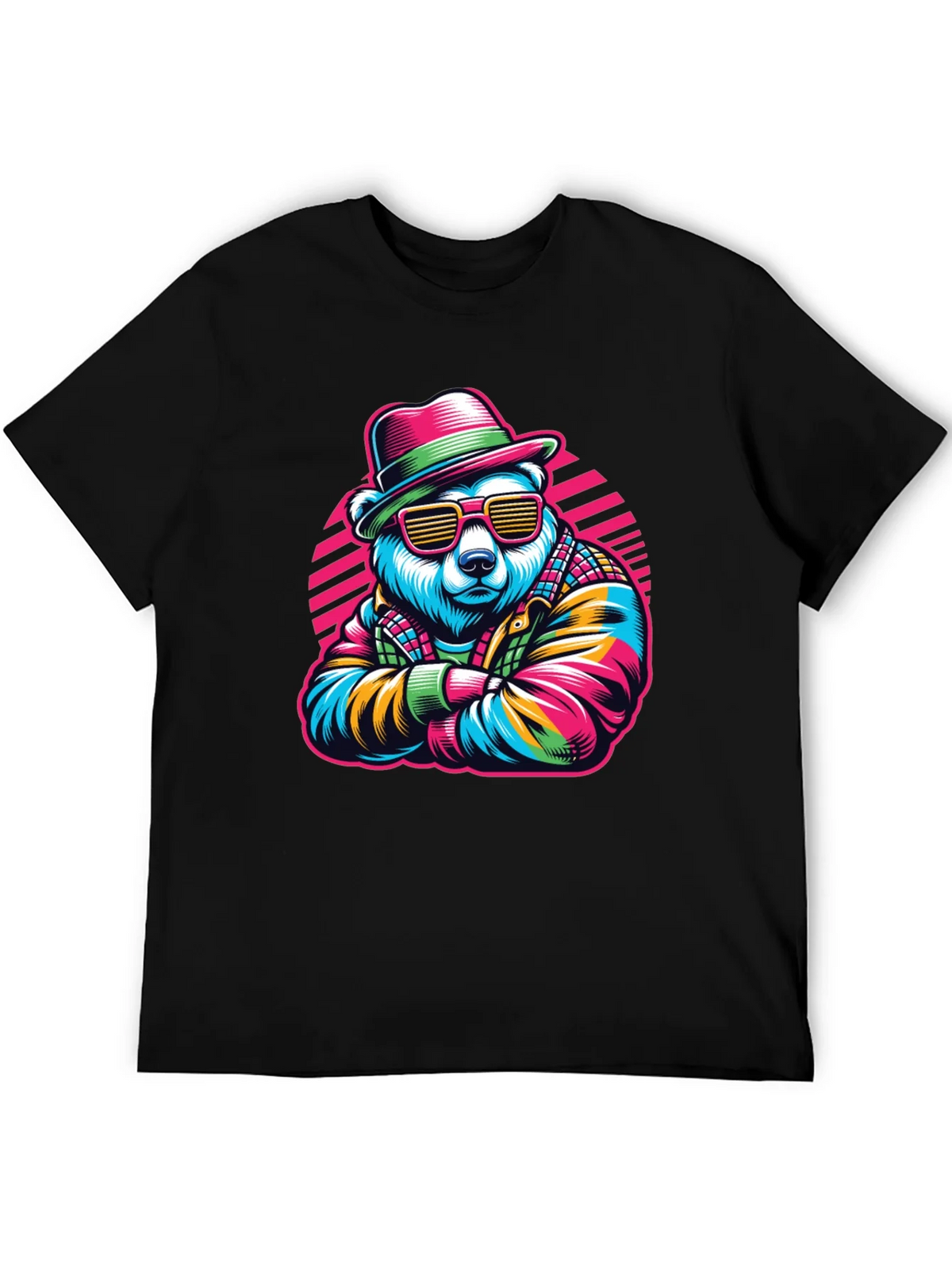Cool Bear Graphic Tee - Retro Style product image 5