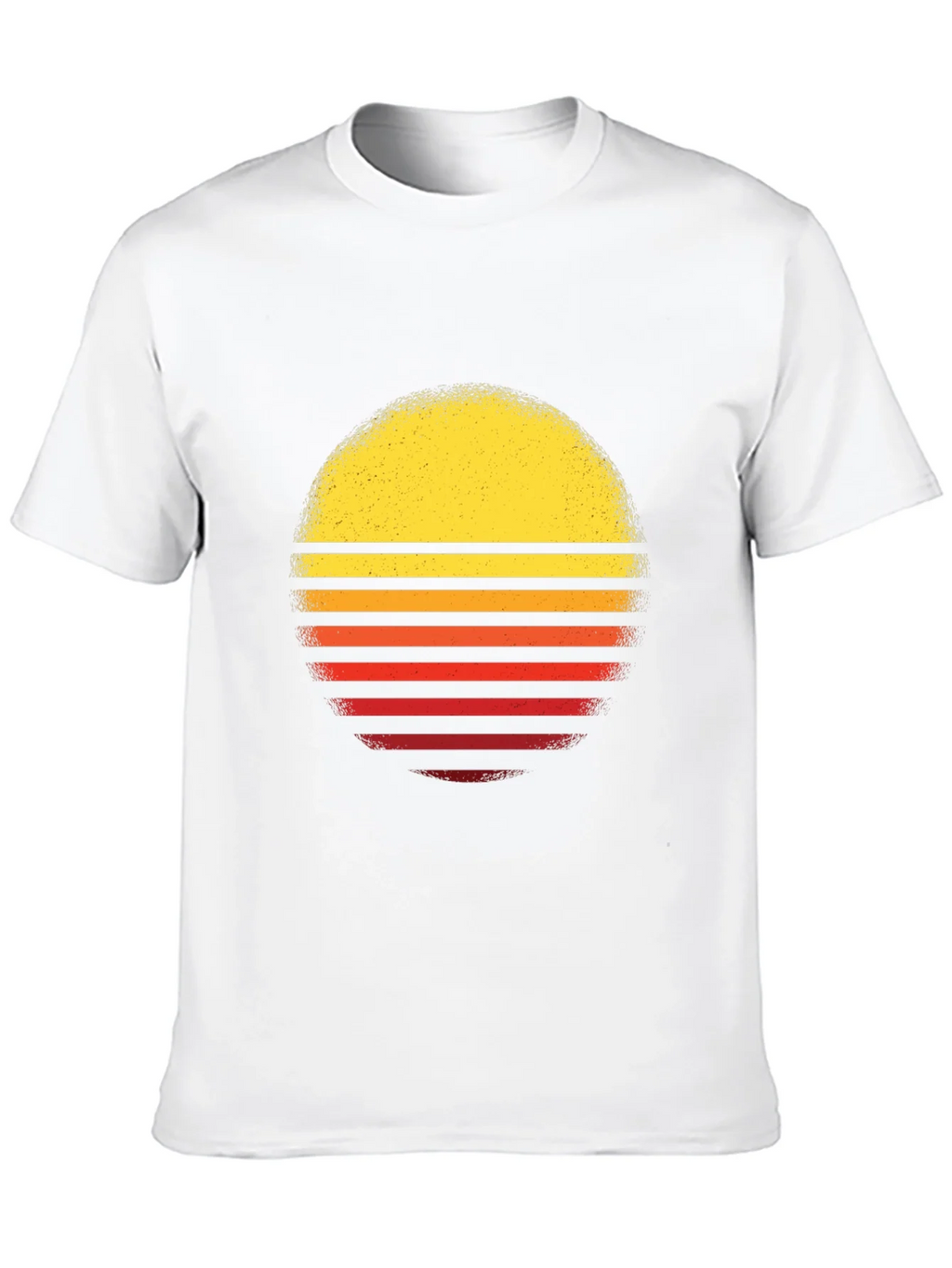 Retro Sunset Graphic T-Shirt - Black product image 9