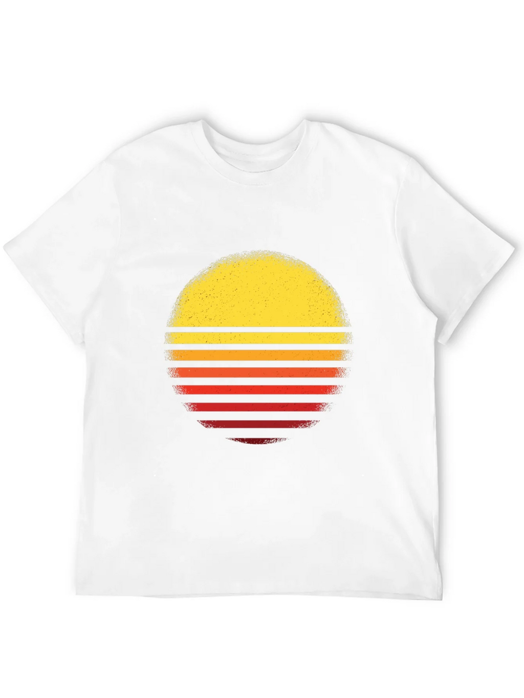 Retro Sunset Graphic T-Shirt - Black product image 11