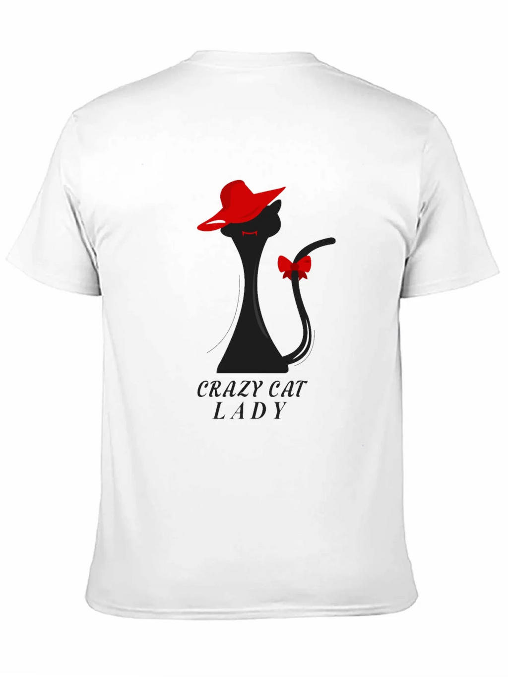 Crazy Cat Lady T-Shirt: Elegant Feline Silhouette Tee product image 10