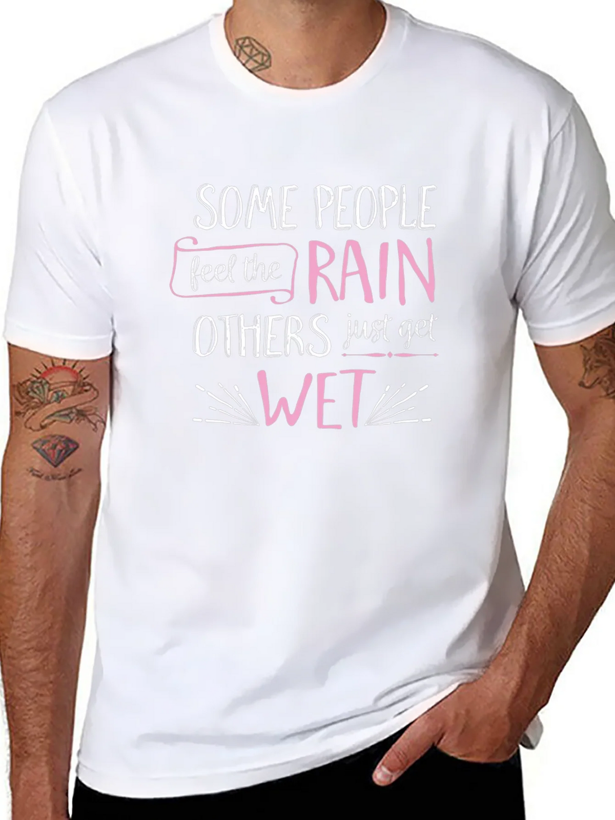 Some People Feel the Rain T-Shirt product image 7