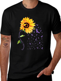 Sunflower Pancreatic Cancer Awareness T-Shirt product image 1
