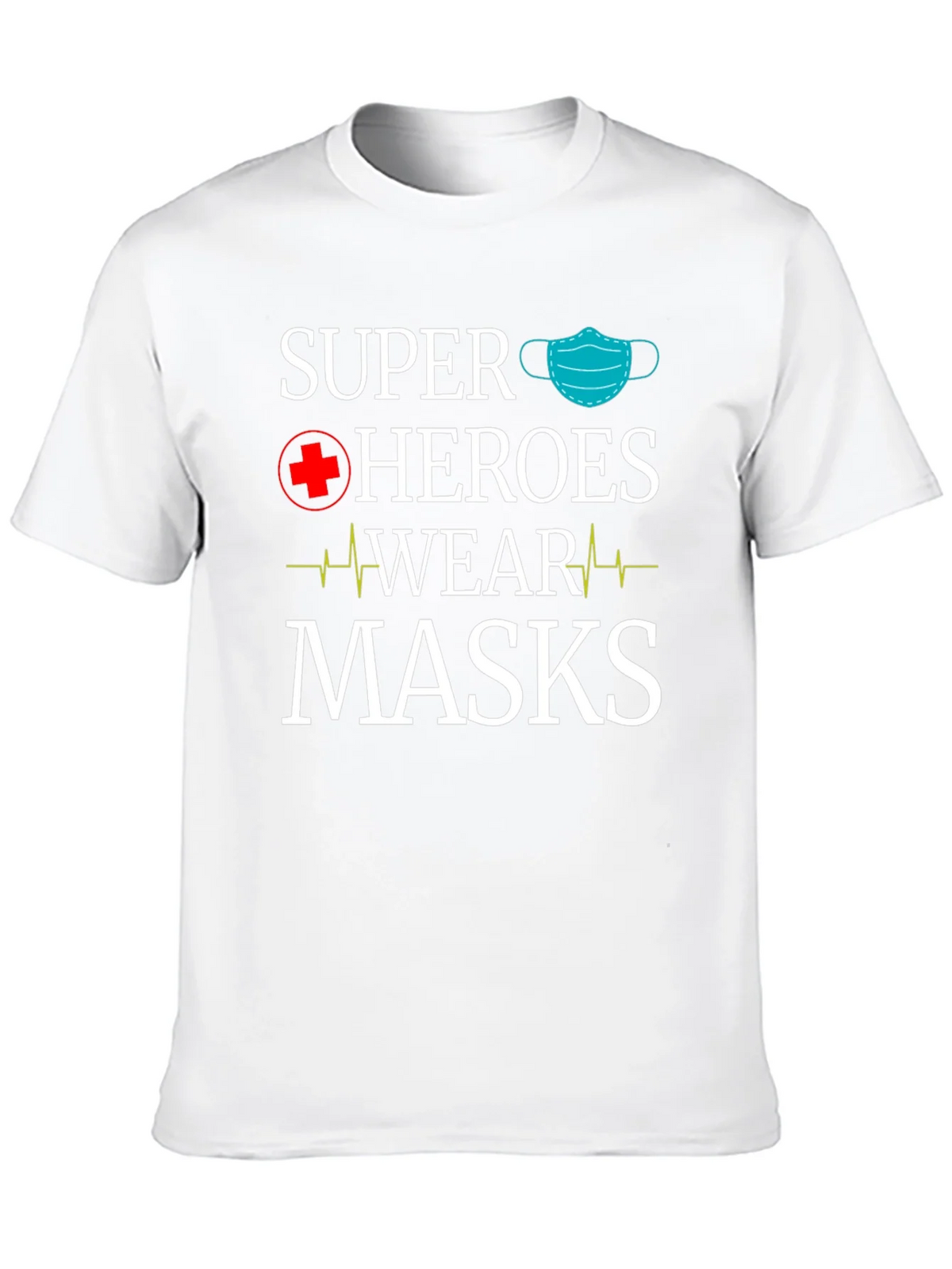 Super Heroes Wear Masks T-Shirt product image 9