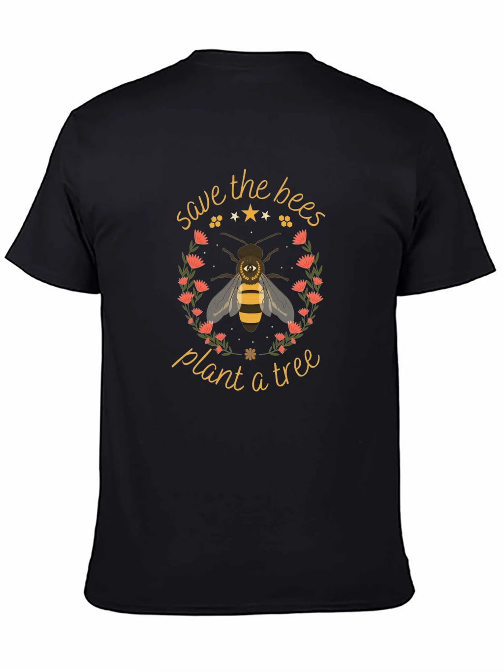 Save the Bees T-Shirt - Plant a Tree Graphic Tee product image 4