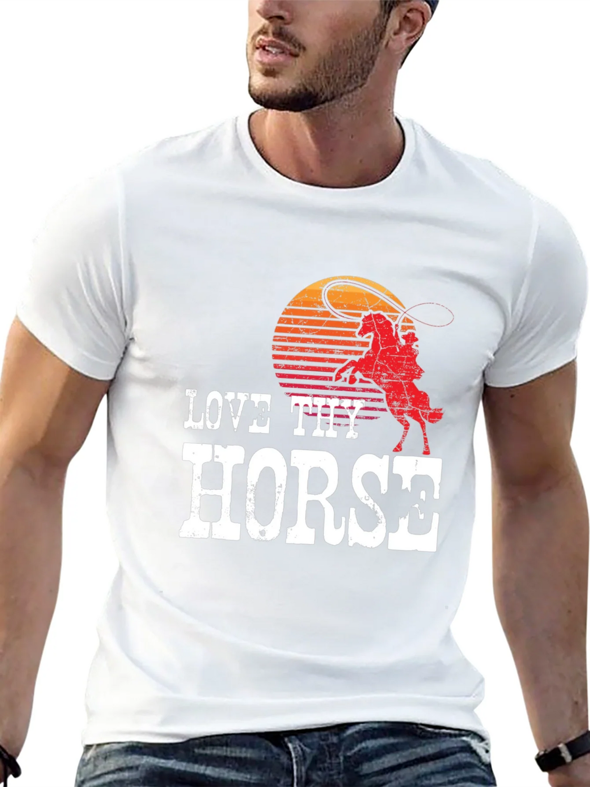 Love Thy Horse Graphic Tee - Western Style T-Shirt product image 12
