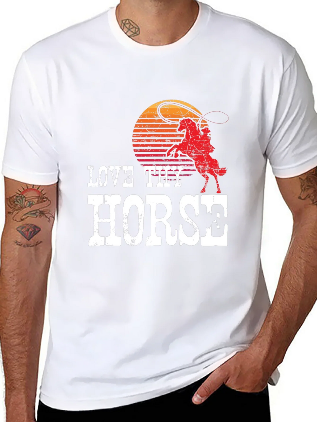 Love Thy Horse Graphic Tee - Western Style T-Shirt product image 7