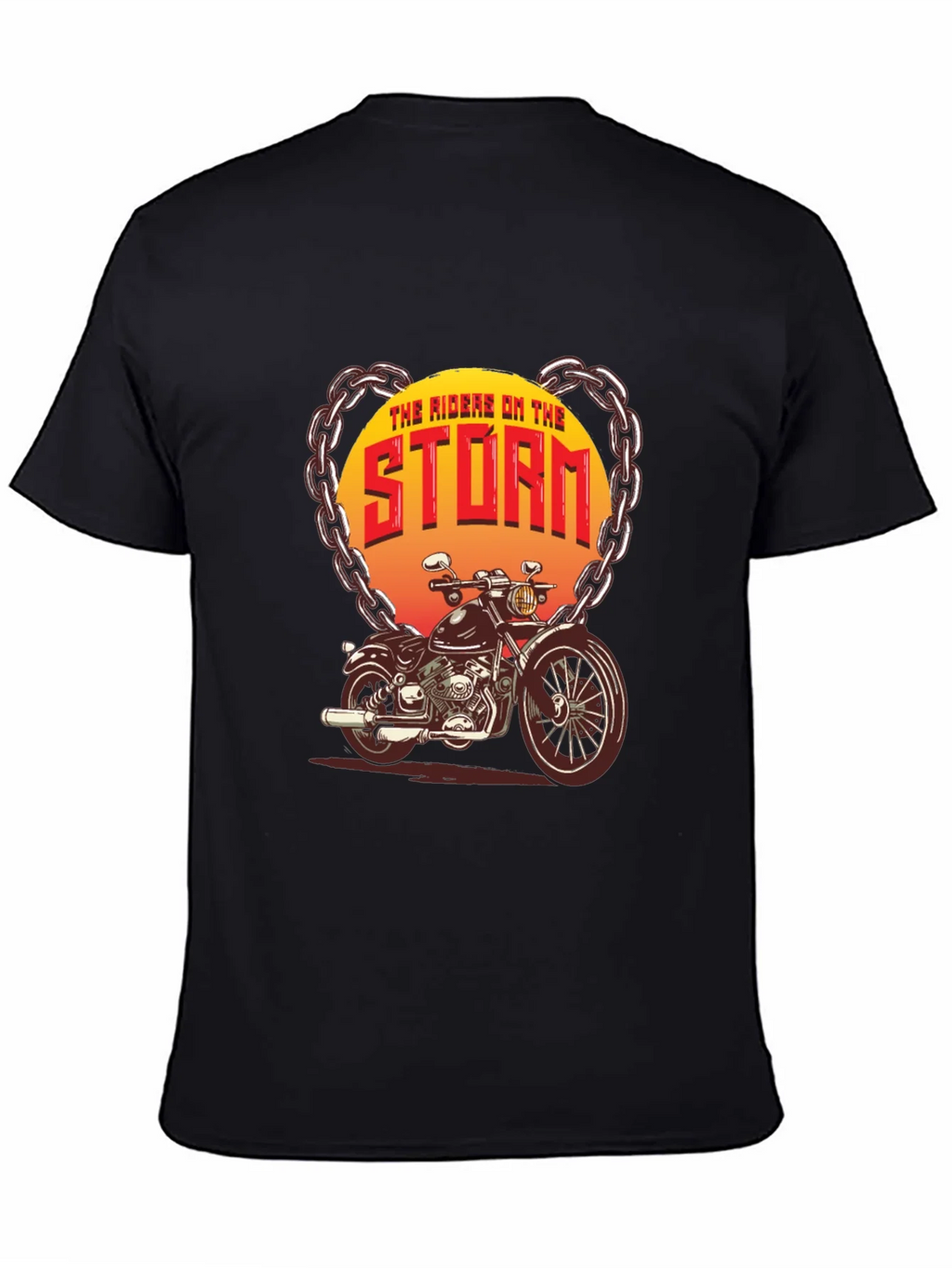 The Riders on Storm Motorcycle T-Shirt product image 4