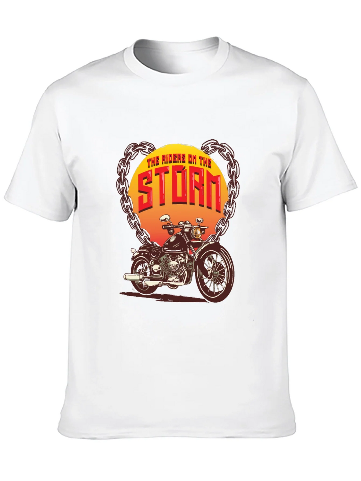 The Riders on Storm Motorcycle T-Shirt product image 9