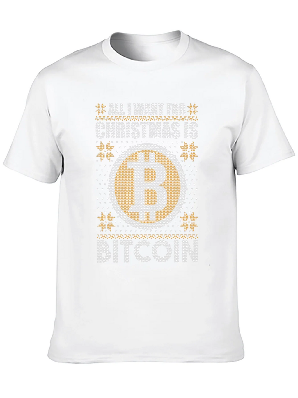 Bitcoin Christmas T-Shirt product image 9