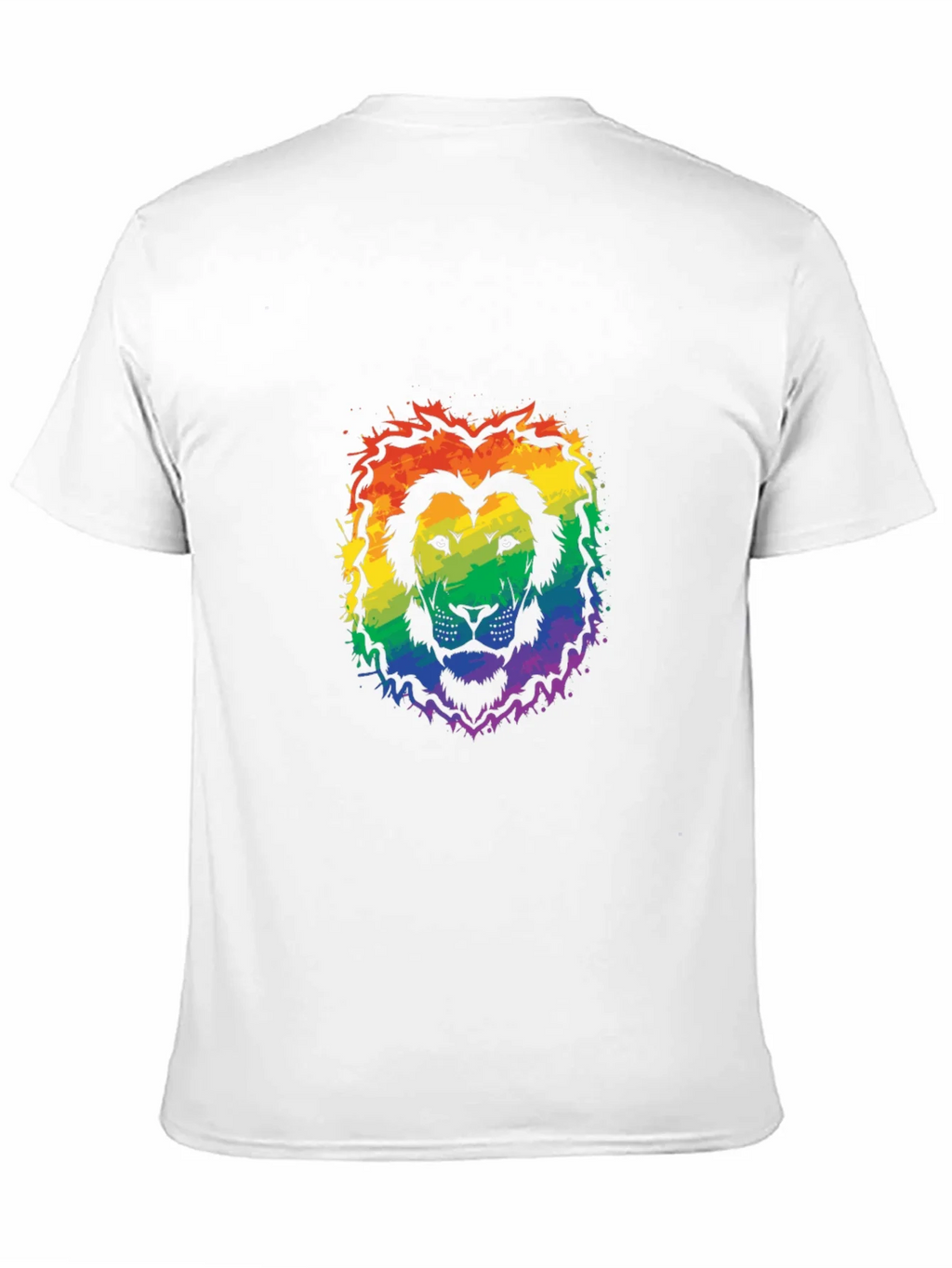 Rainbow Pride Lion Graphic Tee product image 10