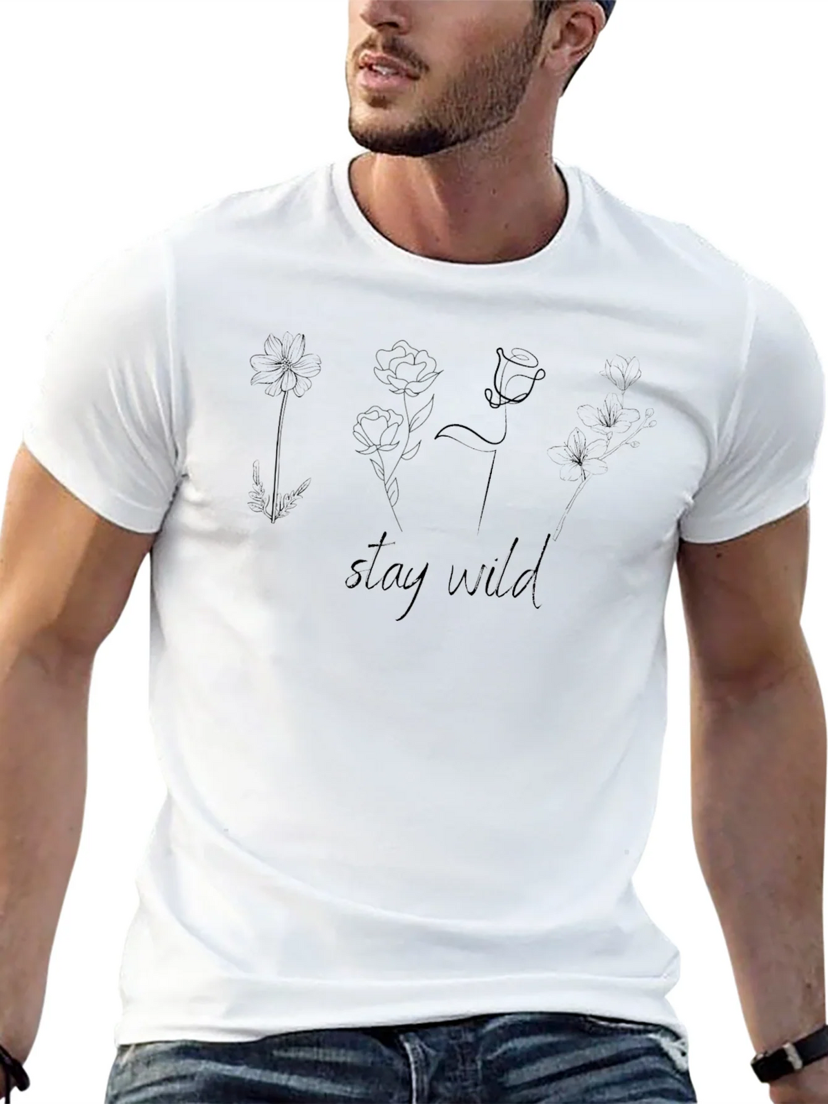 Stay Wild Graphic T-Shirt product image 12