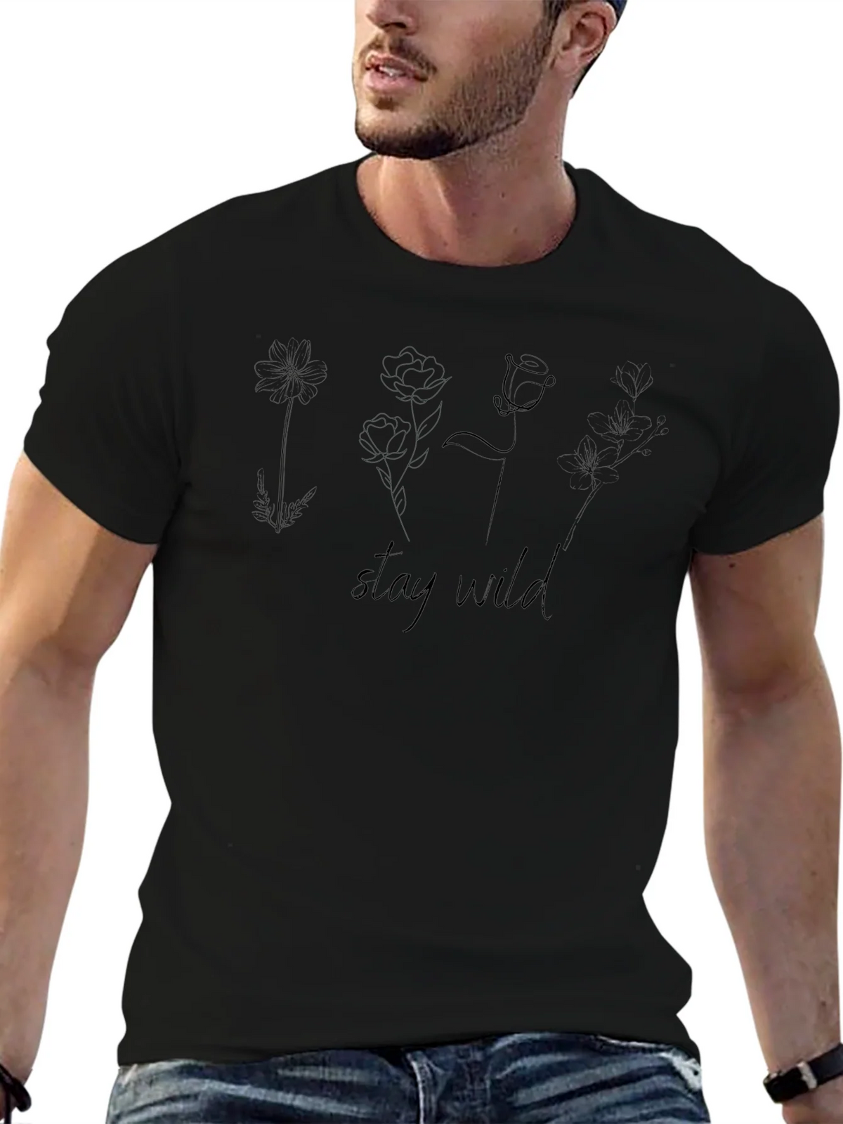 Stay Wild Graphic T-Shirt product image 6