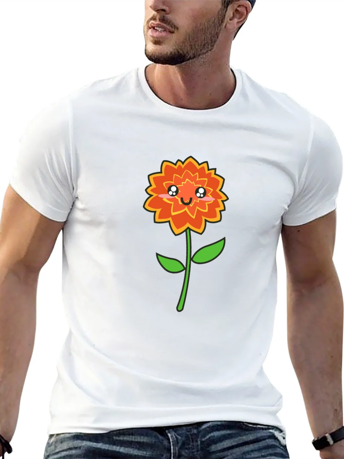 Cute Kawaii Flower Graphic T-Shirt product image 12