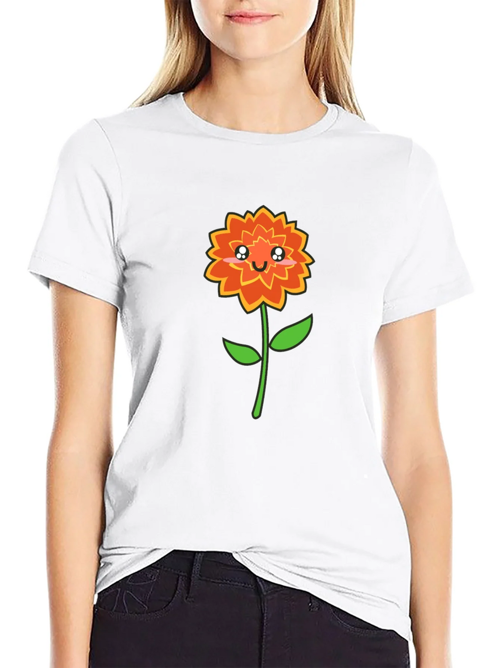 Cute Kawaii Flower Graphic T-Shirt product image 8