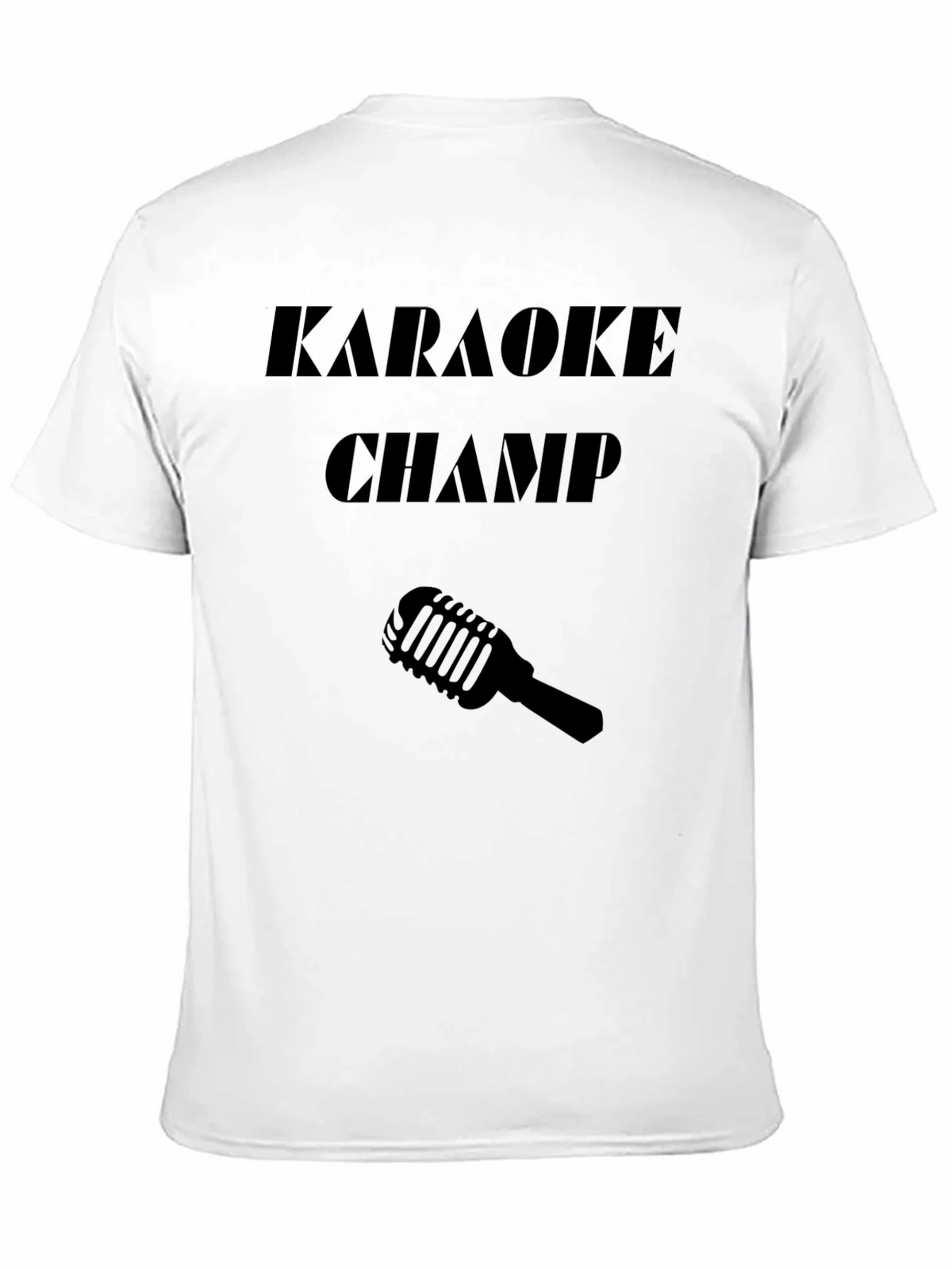 Karaoke Champ Black Graphic Tee product image 10