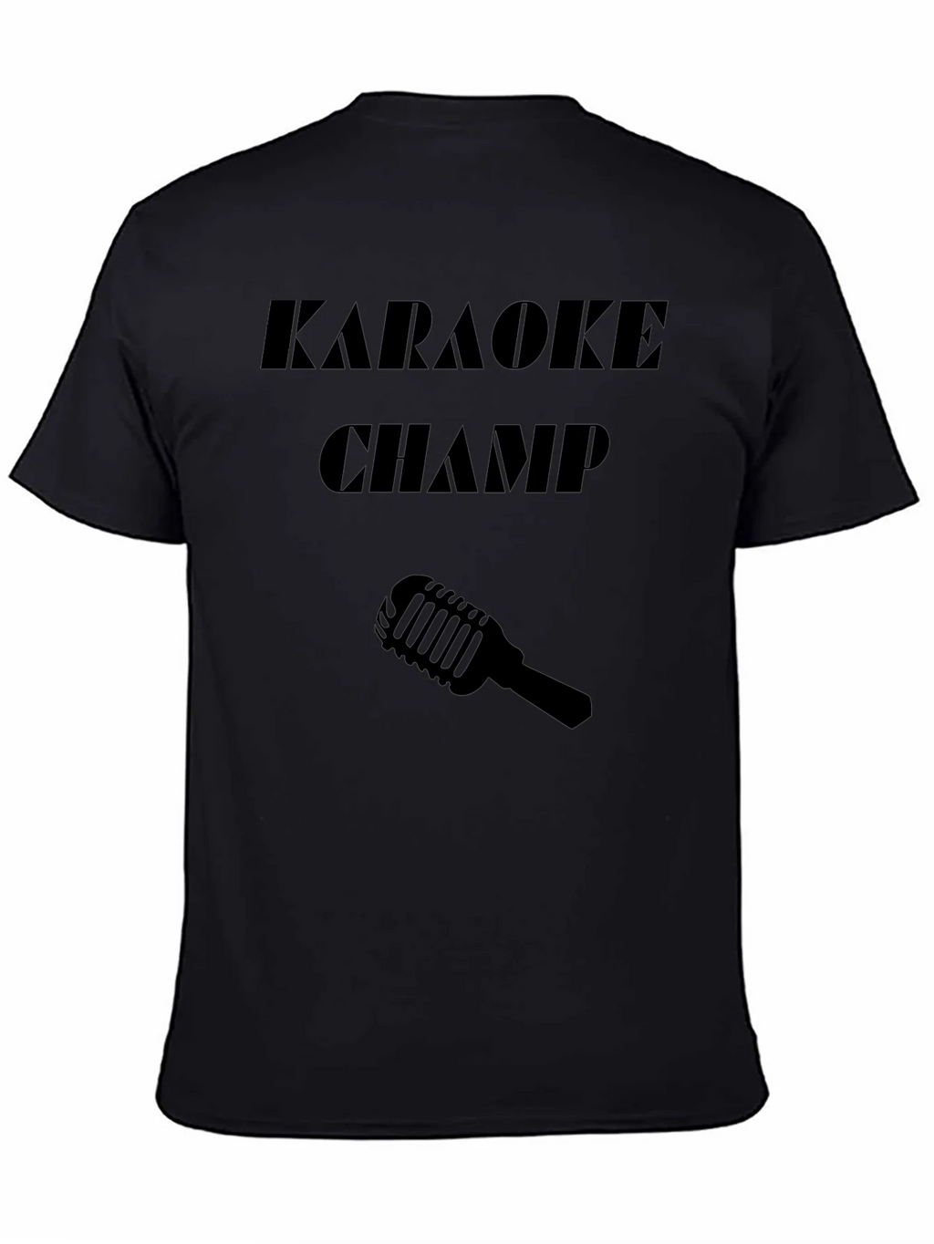 Karaoke Champ Black Graphic Tee product image 4