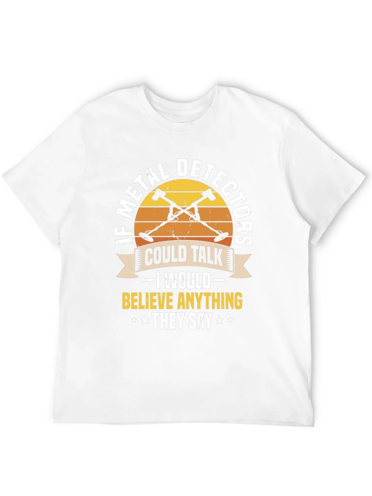 Metal Detector T-Shirt - If Detectors Could Talk product image 9