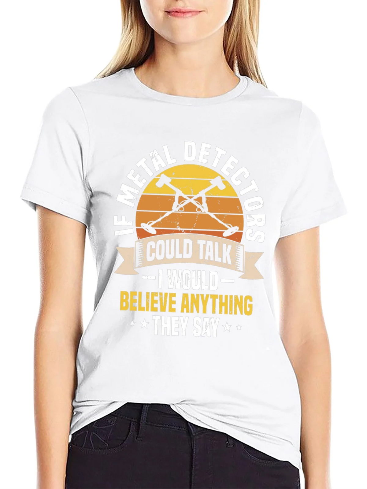 Metal Detector T-Shirt - If Detectors Could Talk product image 7