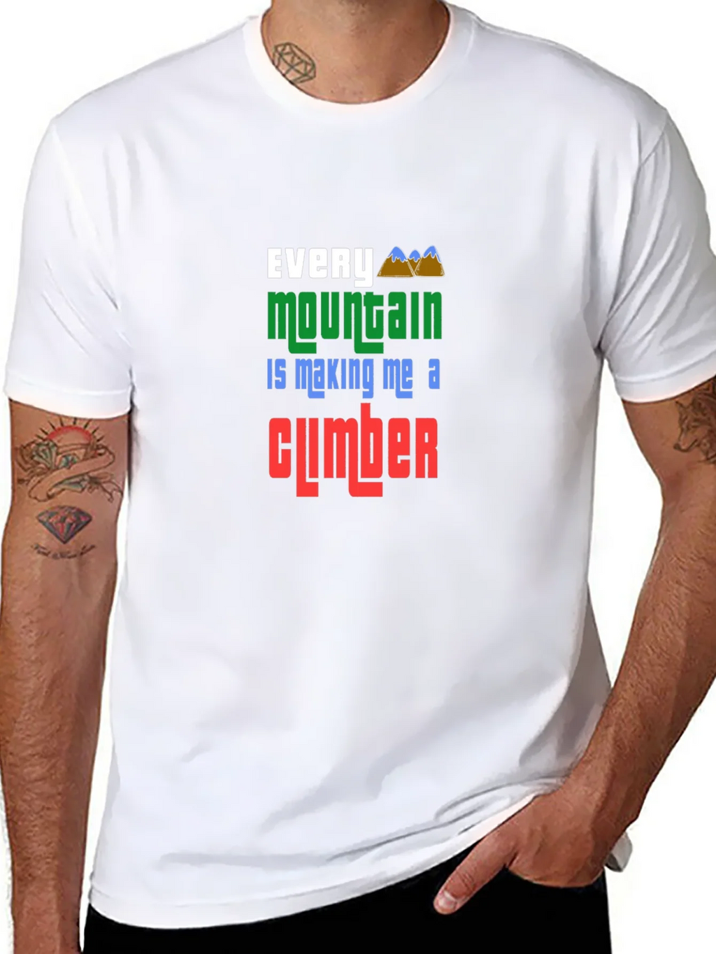 Every Mountain Climber Graphic Tee product image 7