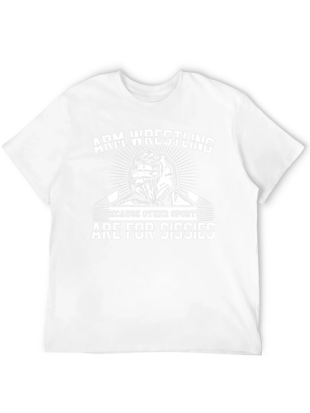 Arm Wrestling Sissies Graphic T-Shirt product image 9