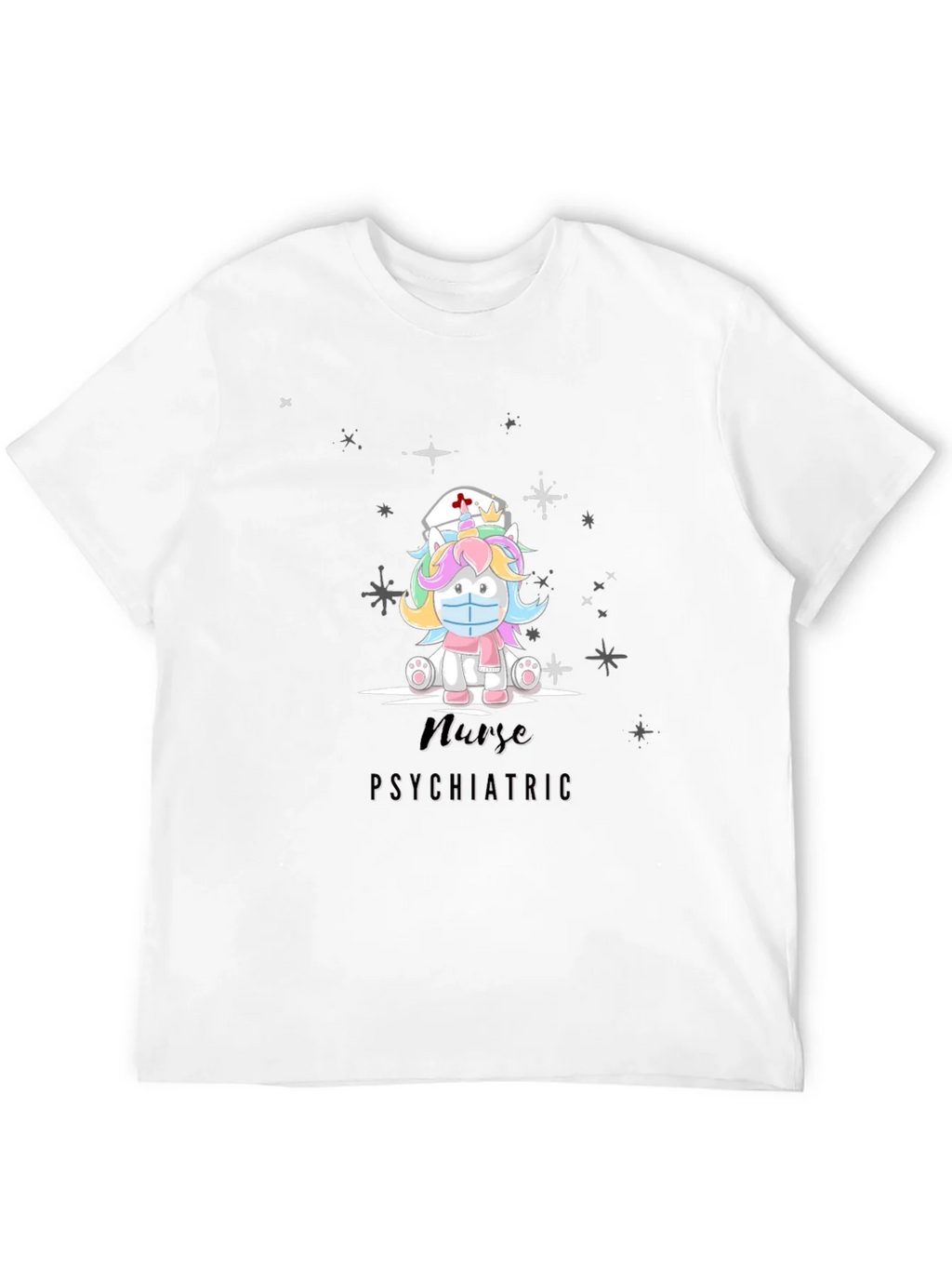 Nurse Psychiatric Unicorn T-Shirt product image 8